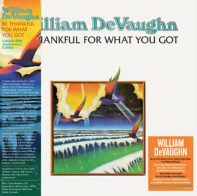 William Devaughn - Be Thankful For What You Got (LP) Special Offer