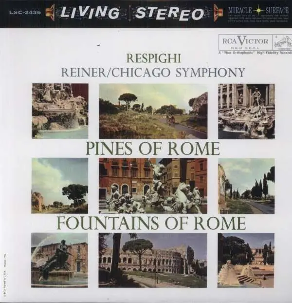 Original O. Respighi - Pines of Rome/Fountains of Rome (LP)
