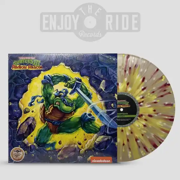 Konami Kukeiha Club - Teenage Mutant Ninja Turtles: Radical Rescue (LP) Express Delivery