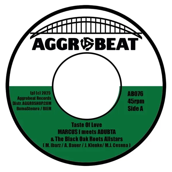 Marcus I Meets Adubta - Taste of Love/Taste of Dub (Single) Grab Now