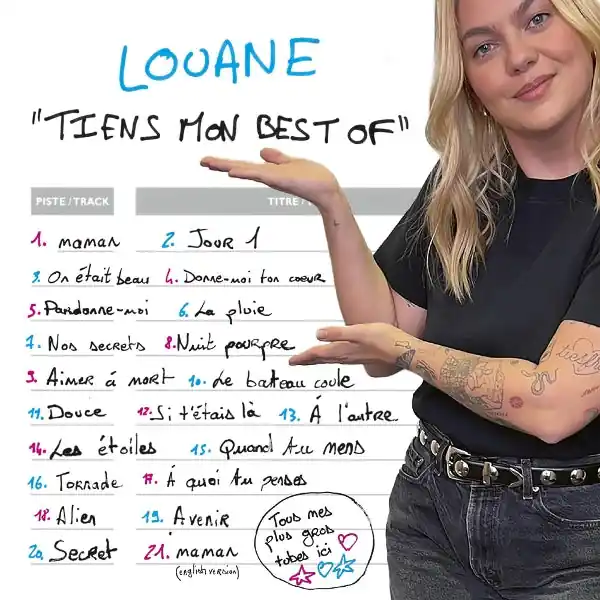 Louane - Tiens Mon Best of (2 LPs) Handmade