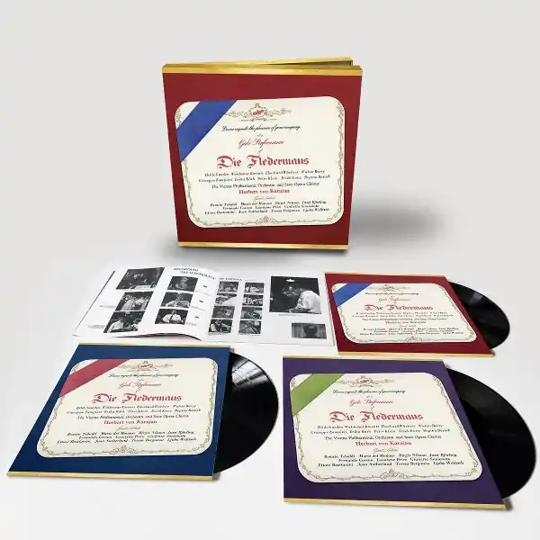 Wiener Philharmoniker & Herbert von Karajan - Strauss, J: Die Fledermaus (3 LPs) Buy Direct