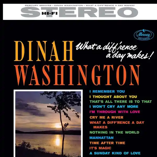 Seasonal Sale Dinah Washington - What a Diff'rence a Day Makes! (LP)