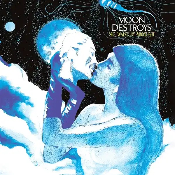 Moon Destroys - She Walks By Moonlight (LP) Direct From Factory