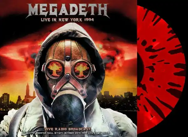 Exclusive Megadeth - Live In New York 1994 (LP)