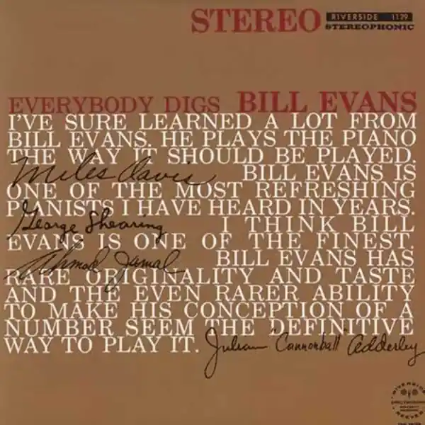 Top Pick Bill Evans Trio - Everybody Digs Bill Evans (2 LPs)