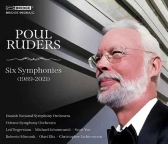 Handmade DANISH NATIONAL SYMPHONY ORCHESTRA - RUDERS: SIX SYMPHONIES (Music CD)