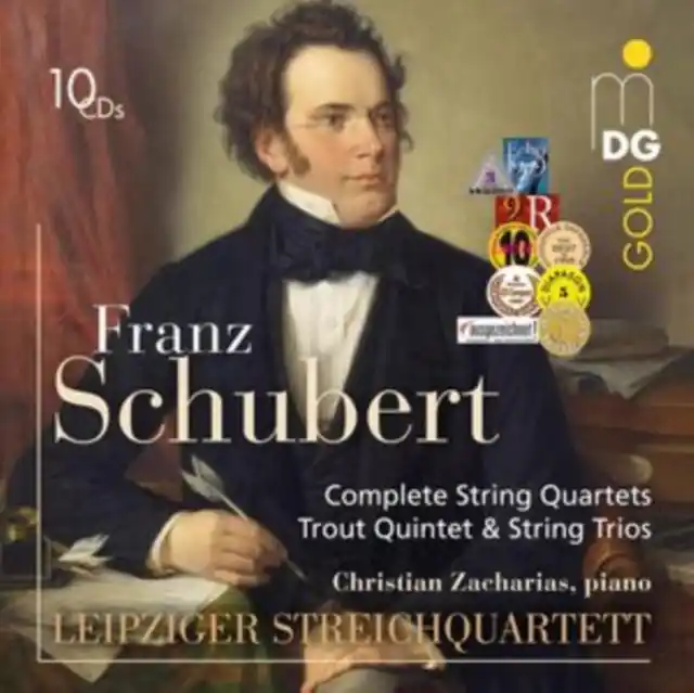 LEIPZIGER STREICHQUARTETT - SCHUBERT: COMPLETE STRING QUARTETS & TROUT QUINTET (Music CD) Place Order