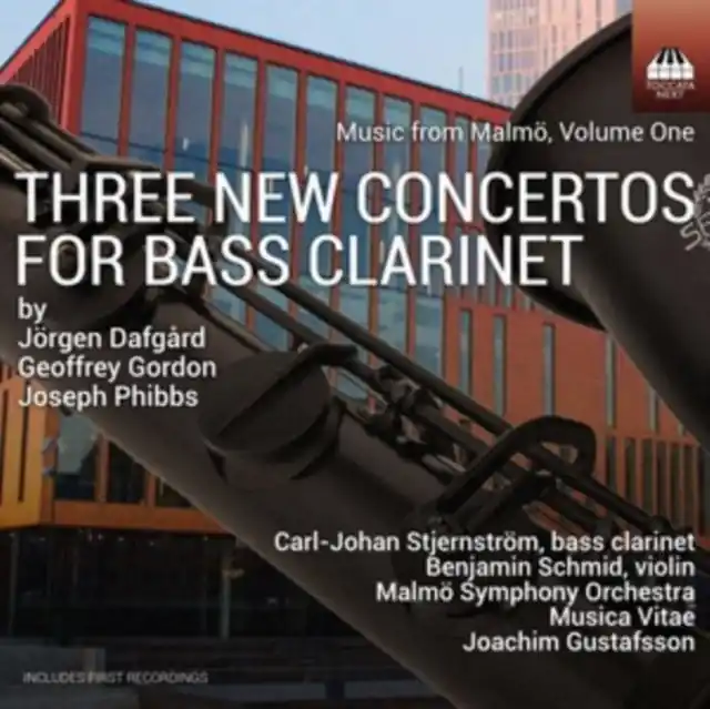Premium STJERNSTROM,CARL-JOHAN - THREE NEW CONS FOR BASS CLARINET (Music CD)