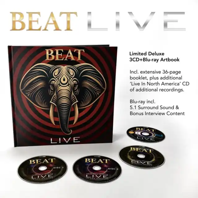 BEAT - LIVE (3CD/BLU-RAY) (Music CD) Hassle-Free Returns
