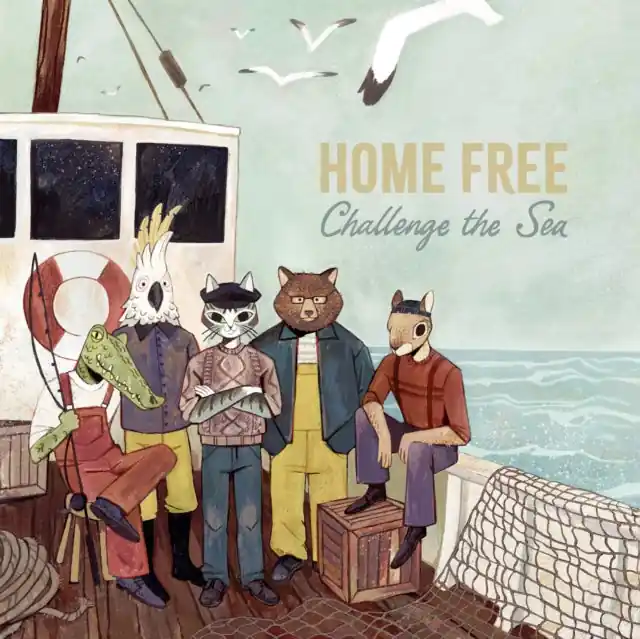 HOME FREE - CHALLENGE THE SEA (Music CD) Money Back Guarantee
