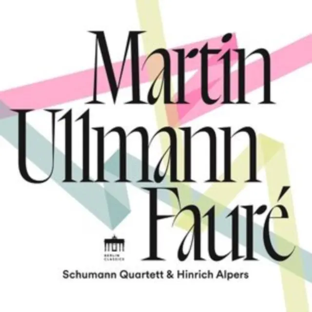 SCHUMANN QUARTETT - MARTIN ULLMANN & FAURE (Music CD) Buy Online