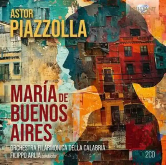 ORCHESTRA FILARMONICA DELLA CALABRIA - PIAZZOLLA: MARIA DE BUENOS AIRES (2CD) (Music CD) Seasonal Sale